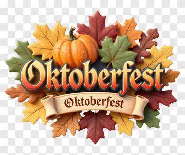 Oktoberfest Festival Logo PNG