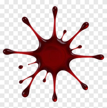 Red Liquid Splash PNG