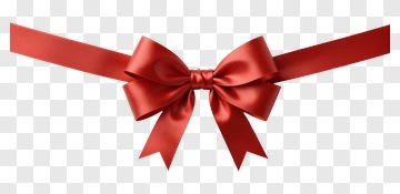 Red Bow Ribbon PNG