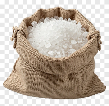 Salt In Burlap Sack PNG