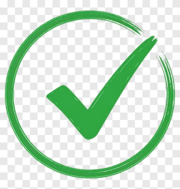 Green Checkmark In Circle PNG