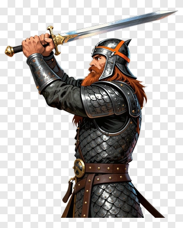 Knight With Sword PNG