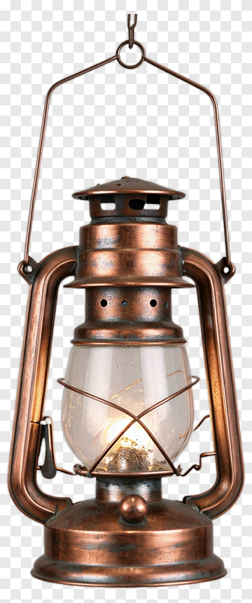 Vintage Oil Lamp PNG