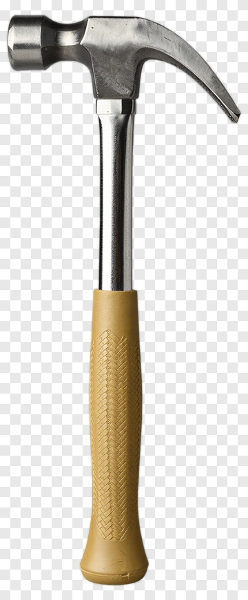 Hammer With Yellow Handle PNG
