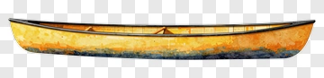 Watercolor Canoe PNG