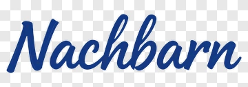Nachbarn Text Logo PNG