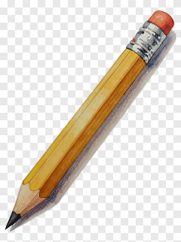 Watercolor Pencil Drawing PNG