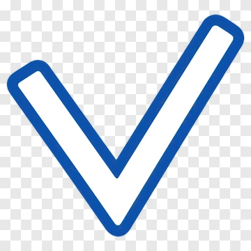 Blue Checkmark Icon PNG
