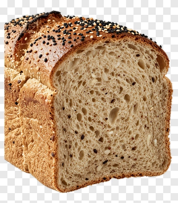 Seeded Bread Loaf PNG