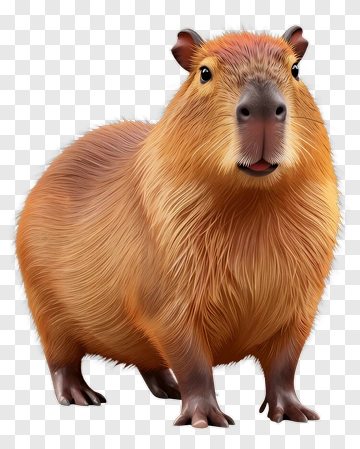 Capybara PNG