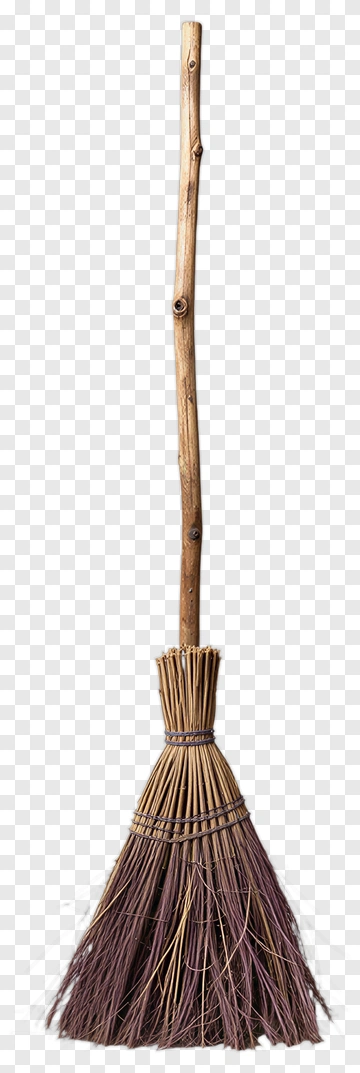 Handmade Broom With Natural Handle PNG