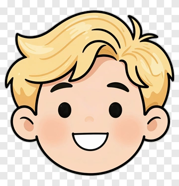 Happy Boy Face PNG
