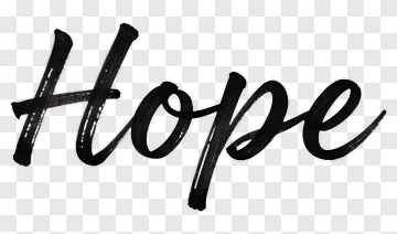 Hope Handwritten Word PNG