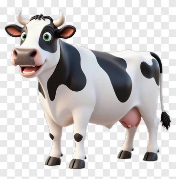 Cartoon Cow PNG
