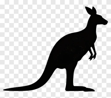 Kangaroo Silhouette PNG