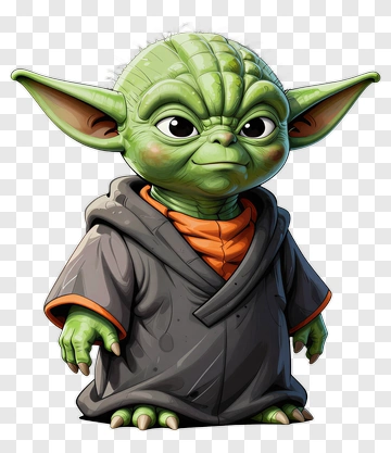 Yoda In Robe PNG