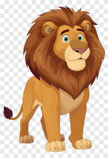 Cartoon Lion PNG