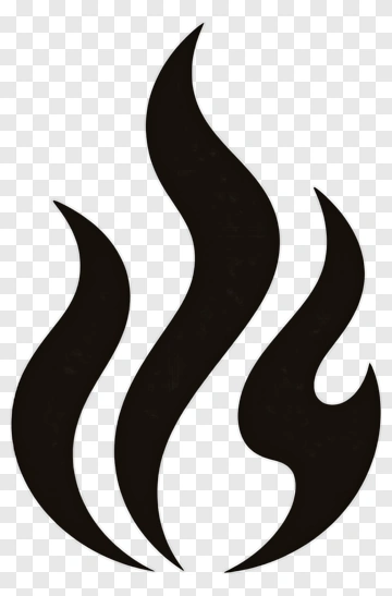 Black Fire Icon PNG