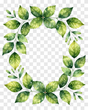 Leaf Wreath PNG