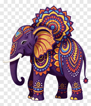 Decorative Elephant PNG