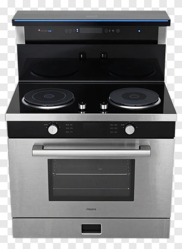 Modern Electric Stove With Oven PNG