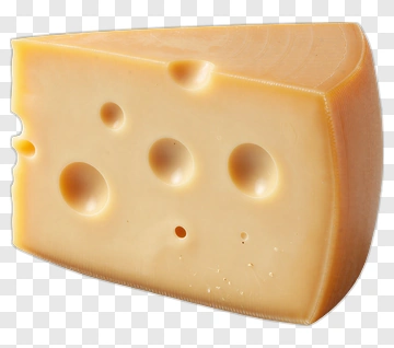 Slice Of Swiss Cheese PNG