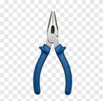 Blue Handle Pliers PNG