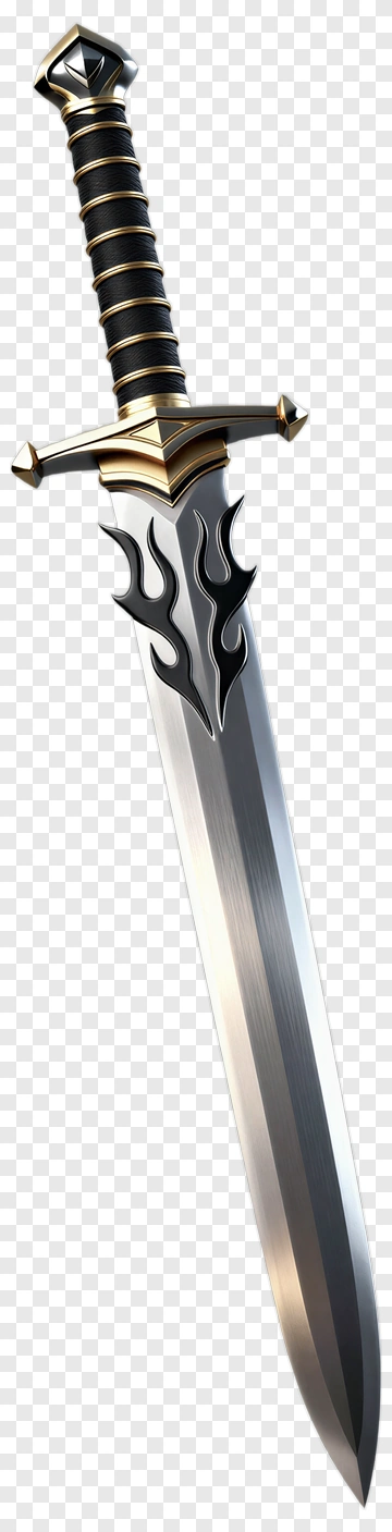 Ornate Fantasy Sword PNG