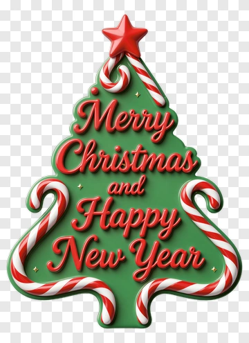 Christmas Tree With Candy Canes And Star PNG