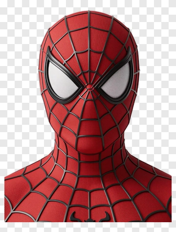 Spider-Man In Red And Black Suit PNG