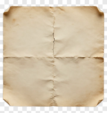 Vintage Beige Paper PNG