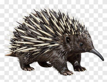 Realistic Porcupine PNG