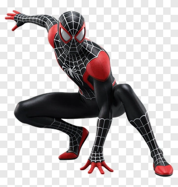 Spider-Man In Action Pose PNG