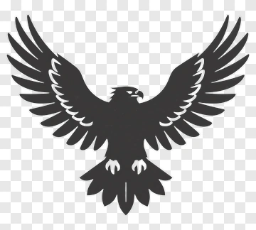 Eagle With Outstretched Wings PNG
