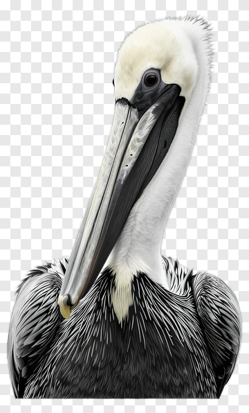 Pelican Portrait PNG