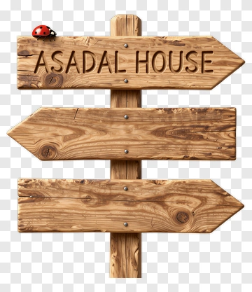 Wooden Signpost With Ladybug PNG