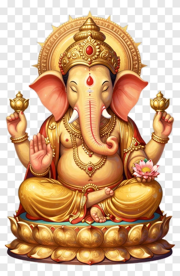 Ganesha The Elephant God PNG