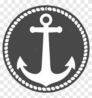 Anchor Badge PNG
