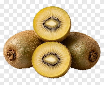 Sliced And Whole Kiwi Fruits PNG