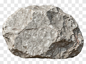 Gray Rock With Brown Veins PNG