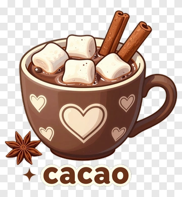 Cacao With Marshmallows And Cinnamon PNG