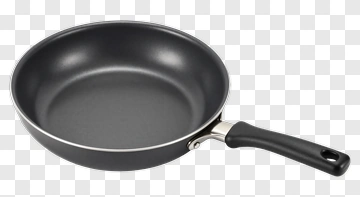 Black Nonstick Pan PNG