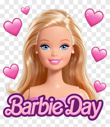 Barbie Day Celebration PNG