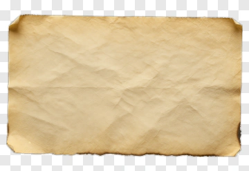 Vintage Beige Paper PNG