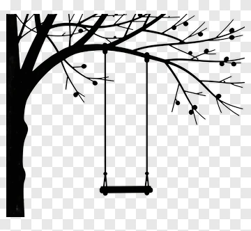 Tree With Swing PNG