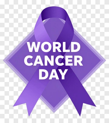 World Cancer Day Awareness Ribbon PNG