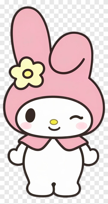 My Melody Cartoon Character PNG