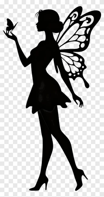 Fairy With Butterfly PNG