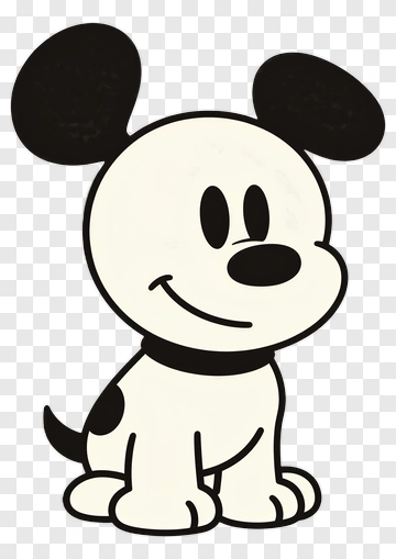 Mickey Mouse Dog PNG