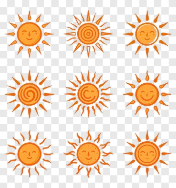 Sun Illustrations PNG